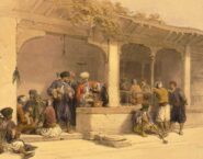 The coffee shop, Cairo / David Roberts, R.A.